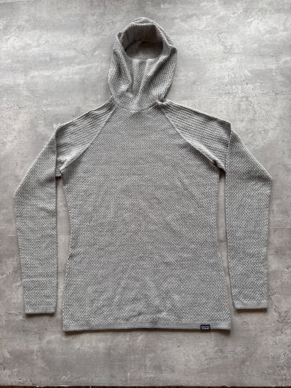 Patagonia Capilene Air Hoody, Wool Blend, Feather Gray, Women's Large